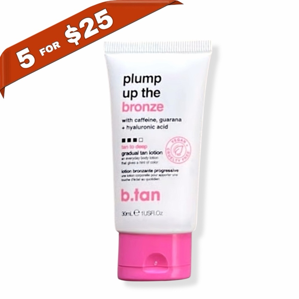 ⚡️ b.tan plump up the bronze everyday glow lotion 1oz